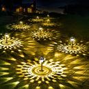 10 Pack Ultra Bright Solar Lights Outdoor Waterproof, from Dusk to Dawn - Like New