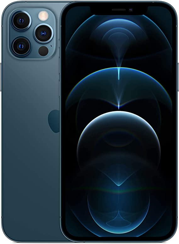 For Parts: Apple iPhone 12 Pro 5G AT&T - 256GB - Pacific Blue PHYSICAL DAMAGE