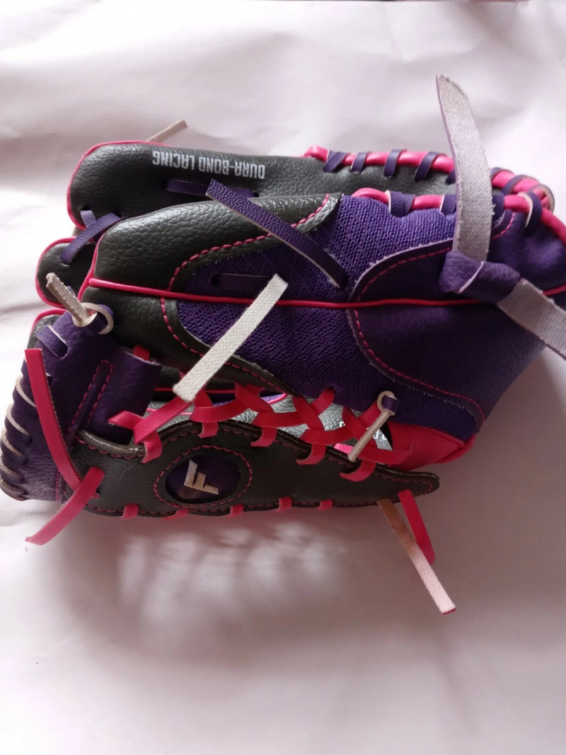 FRANKLIN SPORTS 9.5" MESHTEK GLOVE - PURPLE/PINK - Brand New