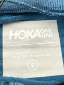 HOKA MEN'S 1/2 ZIP RUNNING PULLOVER - SIZE: MEN S - BLUE STEEL - Brand New