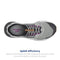 BROOKS WOMEN'S CATAMOUNT 2 TRAIL RUNNING SHOE - ALLOY/OYSTER/VIOLET - 12 - Like New