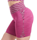MAXXIM Womens Workout Biker Short Seamless Tummy Control for Yoga, Gym - PINK - Brand New