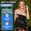 The Coldest Water - Ice Pack for Back Pain Relief, Multipurpose Ice Pack - Black - Like New