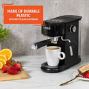 IMUSA 1 OR 2 CUP ELECTRIC SLIMBREW ESPRESSO CAPPUCCINO COFFEE MAKER - BLACK - Brand New