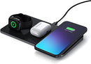Satechi Trio Wireless Charger Magnetic Pad Qi Certified ST-X3TWCPM - Black New