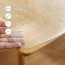 LOVEPADS FROSTED TABLE COVER PROTECTOR 36 X 60 INCH - FROSTED - Like New