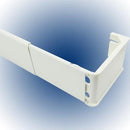 Graber 2 1/2" Wide Pocket Curtain Rod 48-84" Adjustable Width B0076FNA1S - White - Brand New