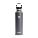 Hydro Flask Water Bottle - Insulated Stainless Steel - 24 Oz Stone - Like New