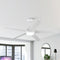VACZON 52-IN CEILING FAN WITH LIGHT AND REMOTE (5 BLADE) - WHITE - Like New