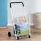 HONEY-CAN-DO WHITE FOUR WHEEL UTILITY CART, 36.875X21.25X16.75 CRT-01513 - WHITE - Like New