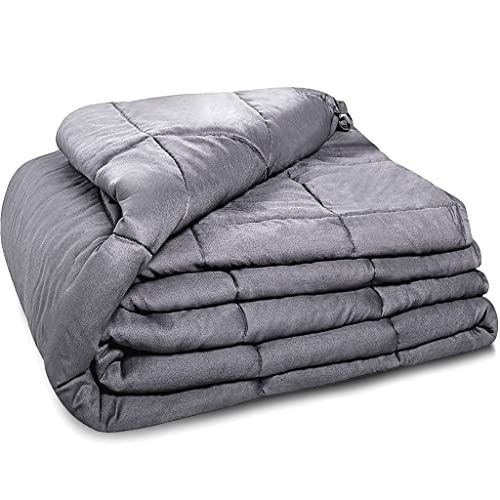 Quility Weighted Blanket for Adults - 20 LB Queen Size Heavy Blanket - Like New