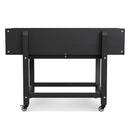 LUE BONA PLASTIC BLACK 16.7" W X 39.4" L X 28-IN H RAISED PLANTER BOX - BLACK - Brand New