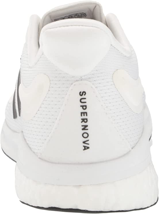 S42723 Adidas Men's Supernova Training Shoes White/Black/Dash Grey Size 7 Like New