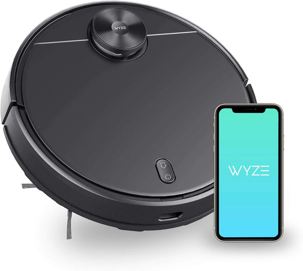 WYZE Robot Vacuum with LIDAR Mapping Technology, 2100Pa Suction - Scratch & Dent