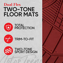 Motor Trend DualFlex™ Rubber Car Floor Mats All Weather Waterproof 4-Piece - Brand New