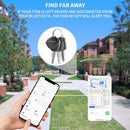 ANNNWZZD Tags 2 Pack Air Tracker Item Finders with Apple Find My - Black/White - Like New