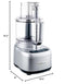 CUISINART ELEMENTAL FOOD PROCESSOR 11 CUP - SILVER - Like New