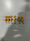 ACCO SMALL RUBBER FINGERTIPS SIZE 11 (SMALL) - AMBER - Like New