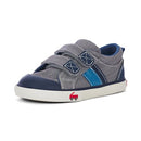Toddler See Kai Run Russell - Double Strap Sneaker, Navy/Multi, Size 9.5 - Like New