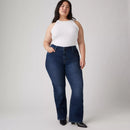 LEVI'S 725 HIGH RISE WOMEN'S JEANS SIZE: 16W M PLUS ETERNAL INDIGO DARK WASH - Brand New