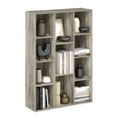 FURINNO LUDER 11-CUBE BOOKSHELF, REVERIBLE BOOKCASE 9.4X29.1X41.7 FRENCH OAK - Like New