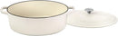 Cuisinart Oval Casserole, 7 Qt CI770-33SWM - Matte Snow White - Scratch & Dent