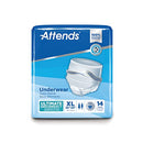 Attends Underwear for Adult Incontinence Care with quick-dry channels(56 Count) - Brand New