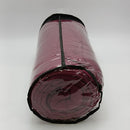 DOUILLETTE 1PC COMFORTER, TWIN SIZE 66X86, 100% POLYESTER - BURGUNDY - Brand New