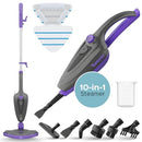 Turonic ST3 10-in-1 Steam Mop 1500W Floor Steamer Detachable Handle ST3-PURPLE - Like New