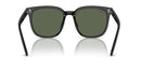RAY-BAN UNISEX SQUARE SUNGLASSES RB4401D BLACK GREEN - 55MM - Like New