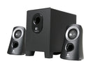 Logitech Z313 2.1 Multimedia Speaker System with Subwoofer, Full Range Audio, 50