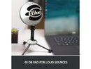 Blue Snowball USB Microphone for PC, Mac, Gaming, Recording, Streaming,