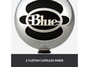 Blue Snowball USB Microphone for PC, Mac, Gaming, Recording, Streaming,
