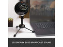 Blue Snowball USB Microphone for PC, Mac, Gaming, Recording, Streaming,