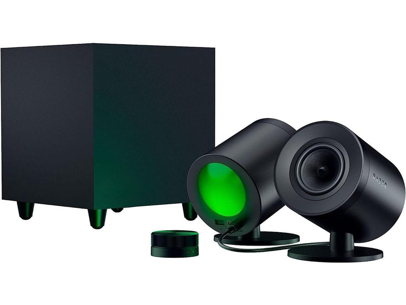 Razer Nommo V2 Pro - 2.1 PC Gaming Speakers Wireless Subwoofer: THX Spatial