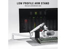 FIFINE Low Profile Podcast Microphone Stand, BM88 LITE Gaming Mic Boom Arm with