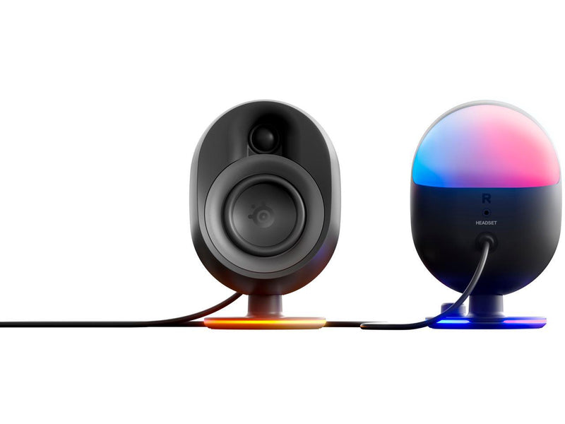 SteelSeries - Arena 7 2.1 Bluetooth Gaming Speakers with RGB Lighting (3 Piece)