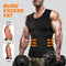 Cimkiz Men's Waist Trainer Sauna Suit Shirt, Gym & Exercise Compression Vest - Like New