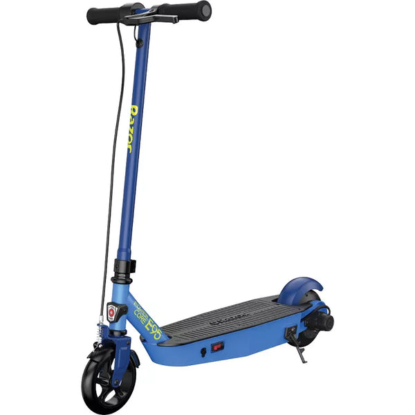RAZOR E95 ELECTRIC SCOOTER, 120LB, 10MPH - BLUE - Like New