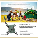 ARROWHEAD OUTDOOR Multi-Function 3-in-1 Compact Camp Chair - Forest Green Like New