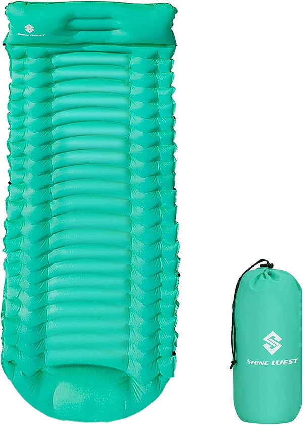 Shine LUEST 3-inch Inflatable Camping Sleeping Pad - Large - Like New