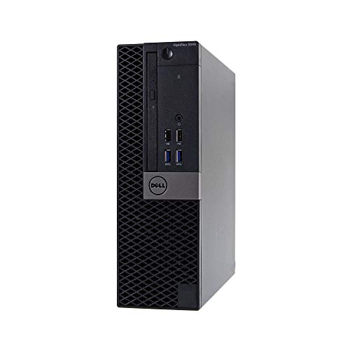 DELL OPTIPLEX 3040 SMALL FORM FACTOR PC I7-6700 16GB 512GB SSD - BLACK - Like New
