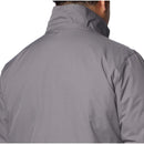 MEN'S COLUMBIA ABIQUA FALLS INTERCHANGE DETACHABLE HOOD 3-IN-1 CITY GRAY X-LARGE - Brand New