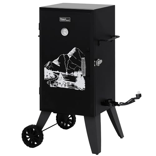 Royal Gourmet SE2805 28" Analog Electric Smoker 3 Cooking Grates - BLACK - Like New