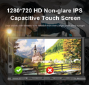 Nunoo Double Din Car Stereo Radio with CarPlay Android Auto 7" HD N1705 - Like New