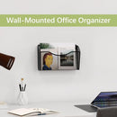 EASYPAG WALL FILE ORGANIZER SINGLE POCKET MESH LETTER/A4 SIZE - BLACK - Like New