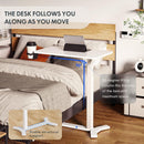 FLEXISPOT MOBILE STANDING DESK - WHITE - Like New