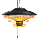 Lovinouse Electric Hanging Patio 1500W Adjustable Modes Waterproof - Silver - Brand New
