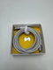 OTTERBOX PREMIUM PRO 2M FAST CHARGE 8-PIN TO USB-C CABLE GHOSTLY PASTE - WHITE - Like New