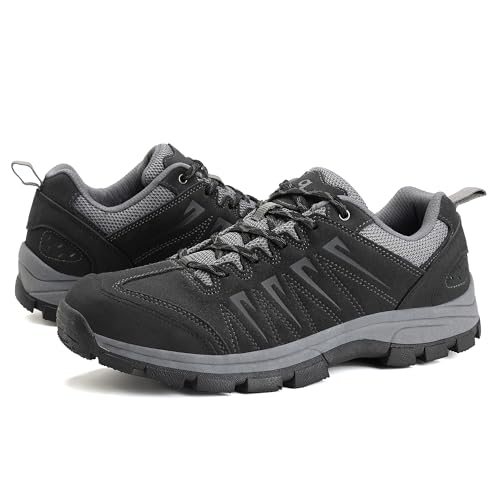 OL OUTJET LEGEND MEN WATERPROOF HIKING SHOES LEATHER COMFORTABLE LIGHTWEIGHT - Brand New